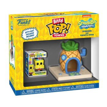 Spongebob Bitty POP! Town Vinyl Figure Spongebob at Home
